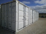40FT HI-CUBE SEA CONTAINER- 1 TRIP- 4 SIDE DOORS
