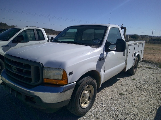 2001 FORD F250 S.CAB UTILITY BED PU