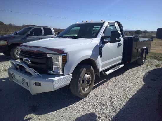 2019 FORD F350 S.CAB FLATBED DUALLY