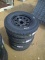 CONTENDER 205-75R15 TIRES ON 5-HOLE WHEELS