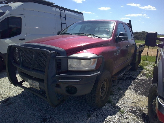2009 DODGE 3/4T 4-DOOR FLATBED PU