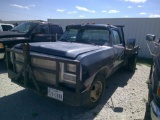 1991 DODGE 1T S.CAB FLATBED PU