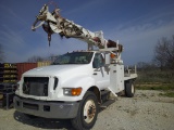 2007 FORD F750 DIGGER TRUCK