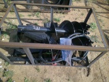 MOWER KING PH DIGGER W/ 3 BITS F/ SKID STEER