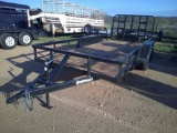 T.PULL 16FT RAMP GATE TRLR-
