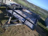 BIG-TEX T.PULL 16FT UTILITY TRLR- NO PAPERS