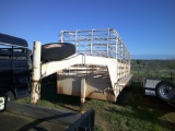 WW G/N 24FTx6FT BOW-TOP STOCK TRLR- NO PAPERS