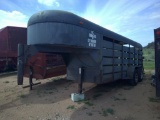 G/N 16FTx5FT COVERED STOCK TRLR- NO PAPERS