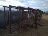 (1) 24FT FREE STANDING PANEL W/ 12FT GATE