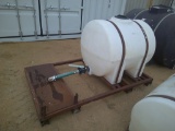 225 GAL WATER TANK ON SKIDS