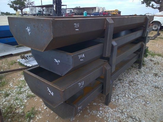 (1) 12FT METAL TROUGH