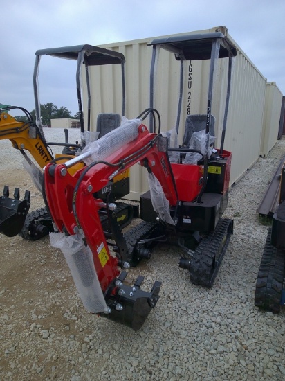 LANTY LAT-13 MINI EXCAVATOR- RED