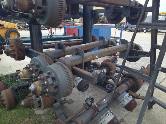 (2) 10K LB AXLES- 73F W/ TORSION