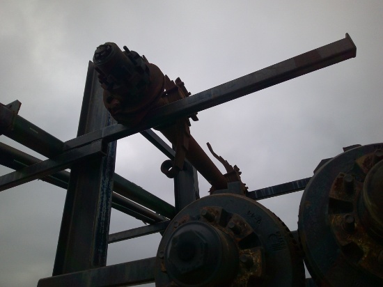 (1) 20K LB AXLE- 73F W/ SPRING