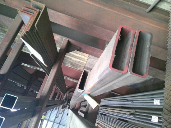 (3) PCS 2"x6"x1/4" RECT TUBING- (2) 20FT (1) 16FT