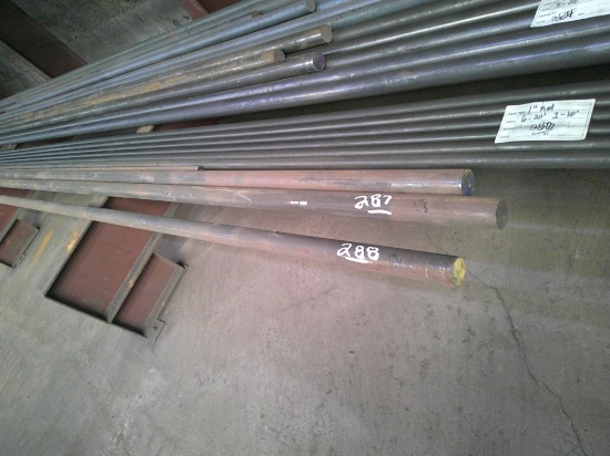 (7) PCS 1" SOLID BAR- (6) 20FT (1) 10FT
