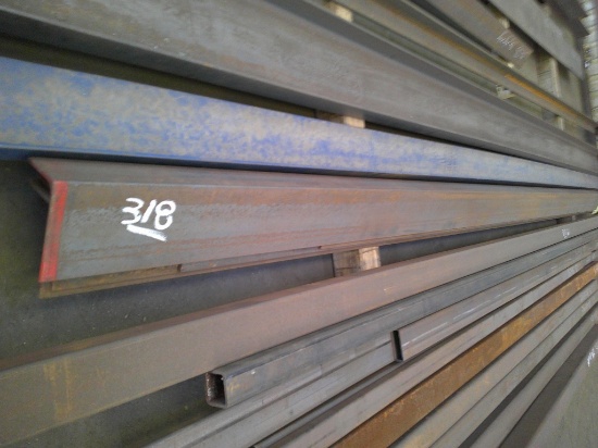 (6) PCS 3"x5"x1/4" ANGLE IRON- 9FT-17FT