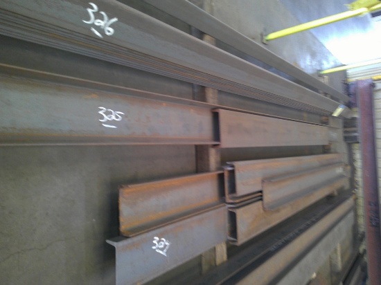 (6) PCS 7" CHANNEL IRON- 11FT