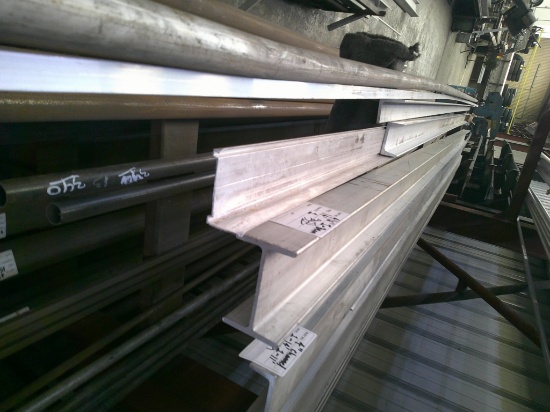 (1) PC 4 1/2" ALUM I-BEAM