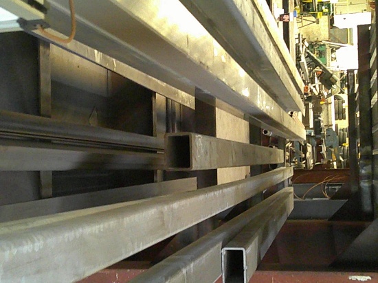 (1) PC 3"x4"x1/4" GALV TUBING- (1) 10FT
