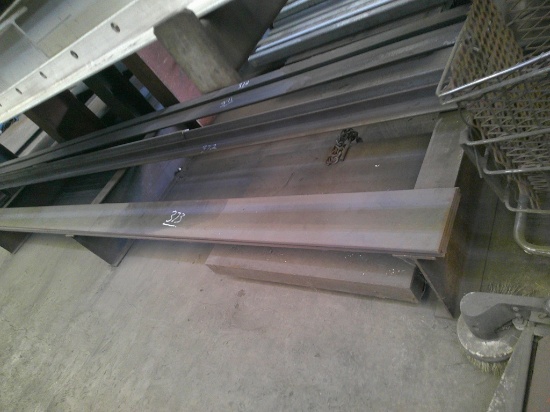 (3) PCS 7"x1/2" FLAT IRON- 20FT