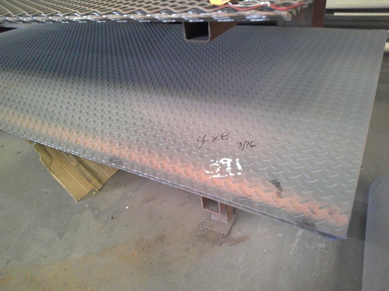 (2) PCS 4FTx8FT DIAMOND PLATE
