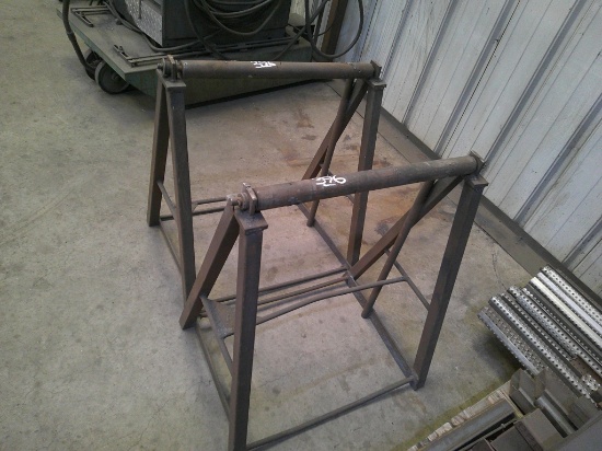 (2) ROLLER STANDS