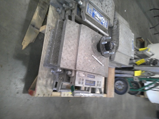 DRIVE-OVER SCALES W/ AA BATTERIES