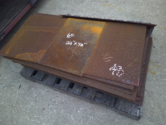 22"x48"x1/4" FLOOR PLATE