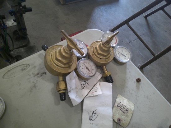 VICTOR CUTTING TORCH GUAGES- REBUILT