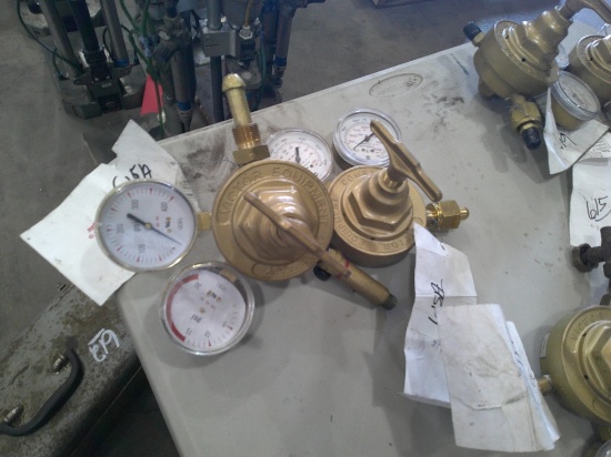 VICTOR CUTTING TORCH GUAGES- REBUILT