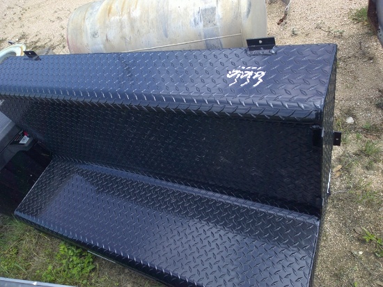 L-SHAPED FUEL TANK - HAS HOLE