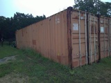 40FT SEA CONTAINER- USED- HOLES IN ROOF