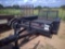 T.PULL 8FTx6FT FLATBED RAMP GATE TRLR- NO PAPERS