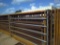 24FT FREE STANDING PANELS W/ 8FT GATE-GATE DAMAGED