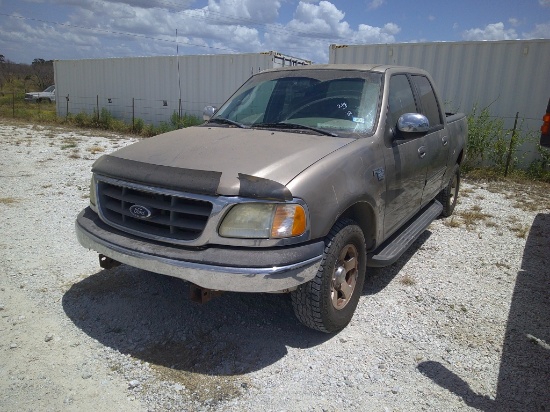2002 FORD F150 4-DOOR PU