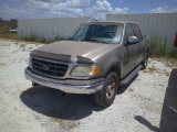 2002 FORD F150 4-DOOR PU