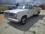 1986 DODGE 1T S.CAB UTILITY BED PU