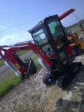 MIVA VA13C MINI EXCAVATOR W/ CAB