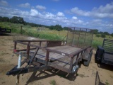T.PULL 16FT RAMP GATE TRLR- NO PAPERS