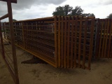 24FT FREE STANDING PANELS W/ 12FT GATE