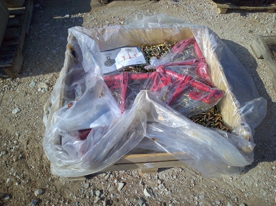 (10) 3/8"x20FT CHAINS & (5) BOOMERS