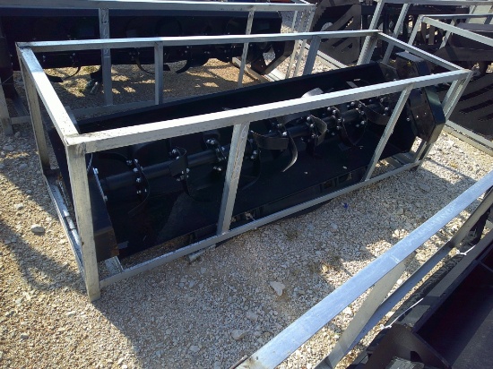72" TILLER F/ SKID STEER