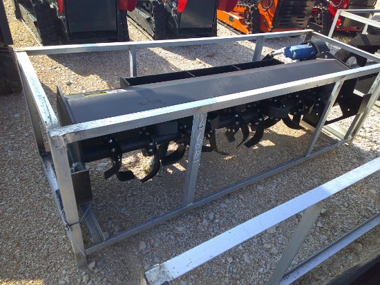 72" TILLER F/ SKID STEER