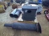 WOOD STOVE & STOVE PIPE