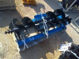 PH DIGGER W/ 3 AUGERS F/ SKID STEER