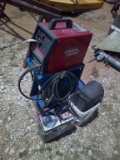 LINCOLN WELD-PAK WELDER W/ LEADS ON CART