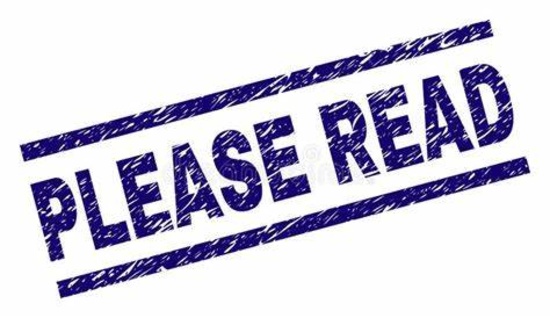 BUYER IS RESPONSIBLE FOR READING ALL TERMS & COND!