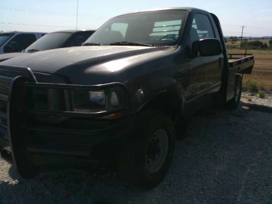 2003 FORD F250 FLATBED PU- NEW BATTERY KEEPS DYING