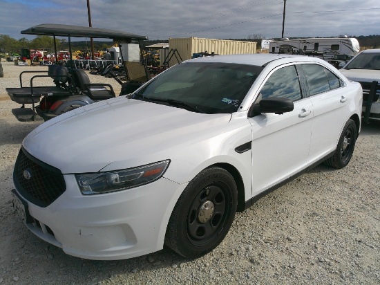 2016 FORD TAURUS SEDAN- POLICE PKG
